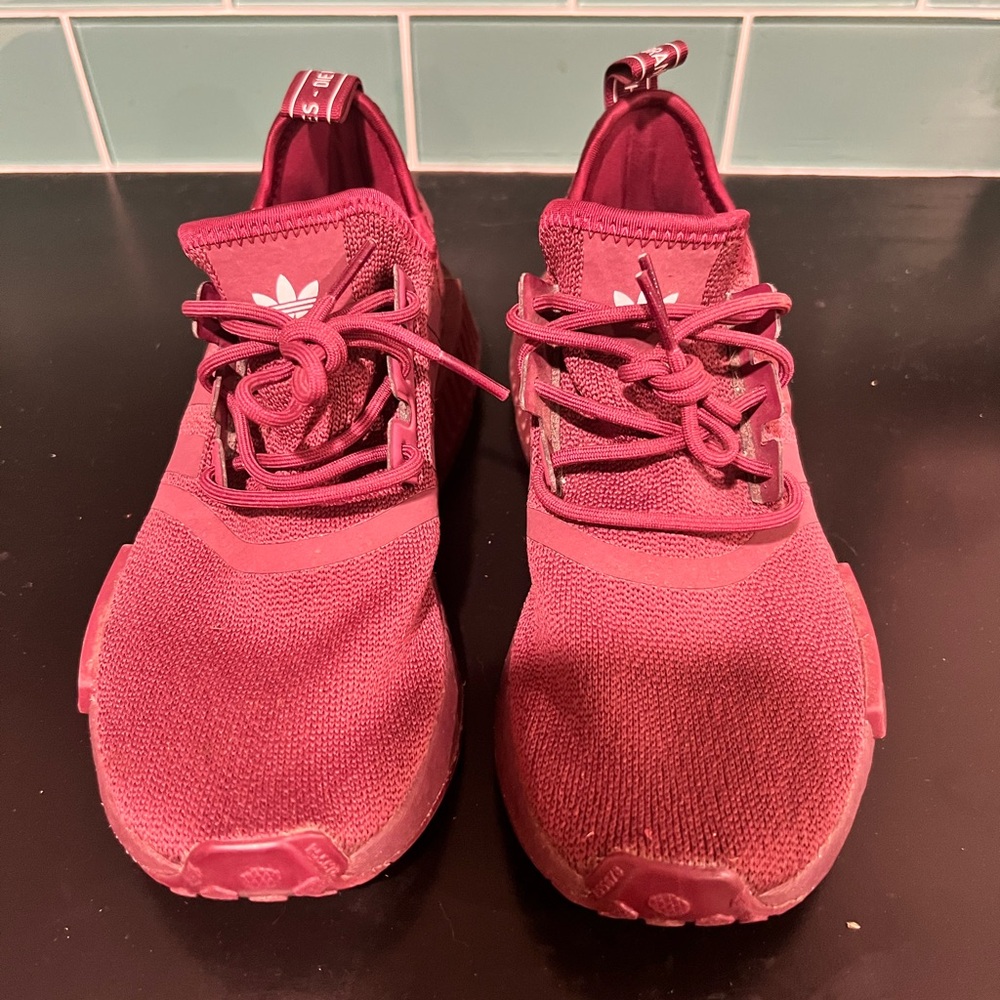 adidas maroon sneaker